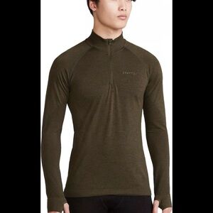 Craft Olive Green Long Sleeve Top